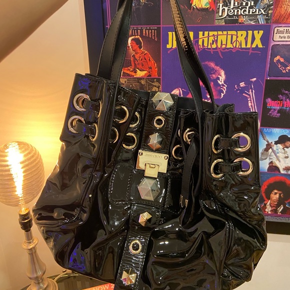 Jimmy Choo Handbags - Jimmy Choo Patent Leather Handbag day